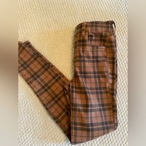 American Eagle Plaid Next Level Stretch Size 2 Regular